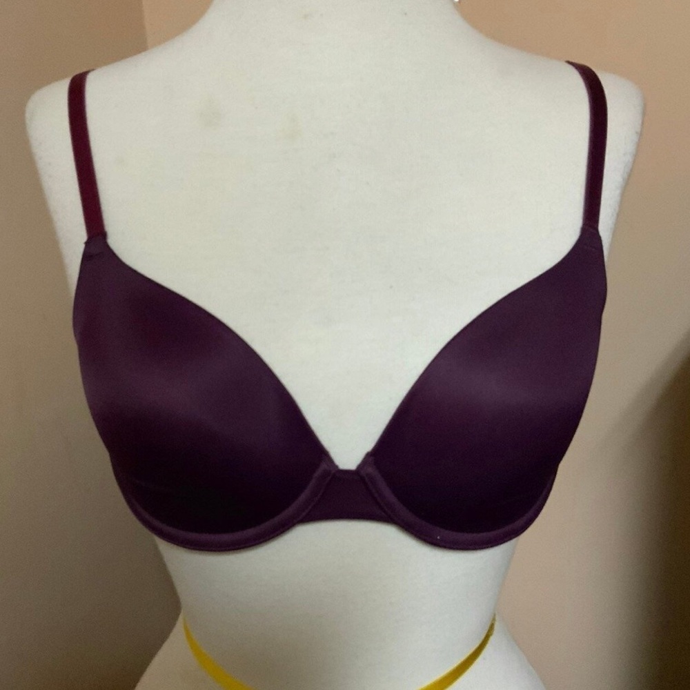 Purple Victoria Secret Pink Bra